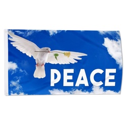 PEACE DOVE Flag Banner