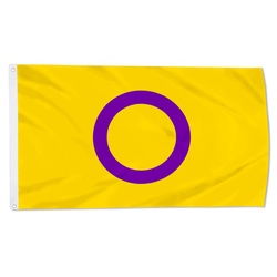 Intersex Pride Flag Banner