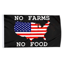 No Farmers No Food Flag Banner1