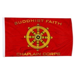 Chaplain Corps - Buddhist Faith Flag Banner