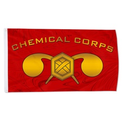 Chemical Corps Flag Banner