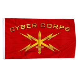 Cyber Corps Flag Banner