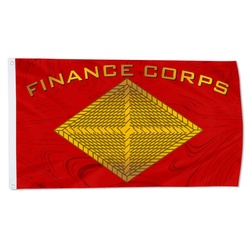 Finance Corps Flag Banner