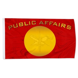 Public Affairs Flag Banner