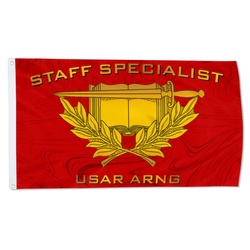 Staff Specialist USARARNG Flag Banner