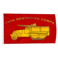 Tank Destroyer Corps Flag Banner