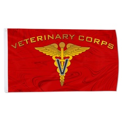 Veterinary Corps Flag Banner