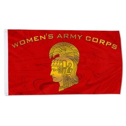 Women's Army Corps Flag Banner