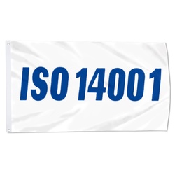 ISO 14001 Flag Banner