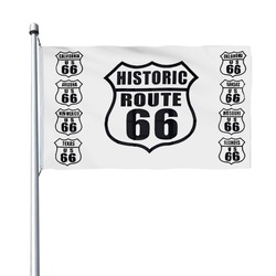 Route 66 Flag Banner