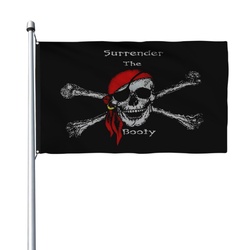 Pirate Surrender The Booty Flag Banner