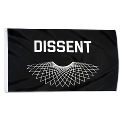 Ruth Bader Ginsburg RBG Dissent Collar Flag Banner