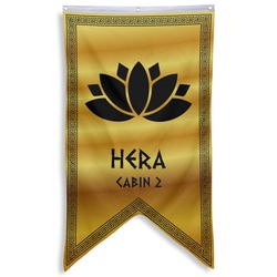 Camp Half Blood Cabins Pennant Flag Cabin  2 Hera Banner