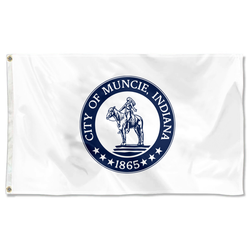 logo of Muncie, Indiana flag