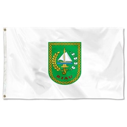 Riau Province, Indonesia Flag Banner
