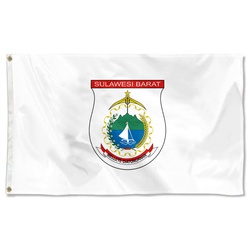 West Sulawesi Province, Indonesia Flag  Banner