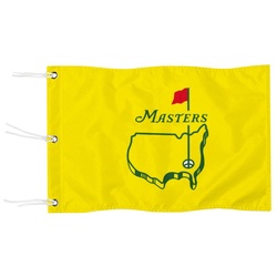 Standard Golf Flag Banner Grommet Yellow