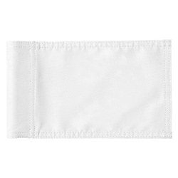 Standard Golf Flag Double Side Golf Pin Flag Banner White