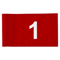 Standard Golf Flag Double Side Number 1 Golf Pin Flag Banner
