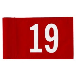 Standard Golf Flag Double Side Number 19 Golf Pin Flag Banner