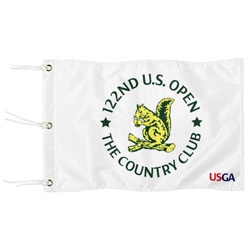 122ND US Open Golf Flag Double Side The Country Club Golf Flag Banner Grommet White