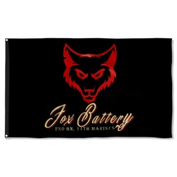 2nd Battalion 11th Fox Battery Flag Banner