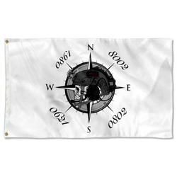 3-11 Fire Support Battery Flag White Banner