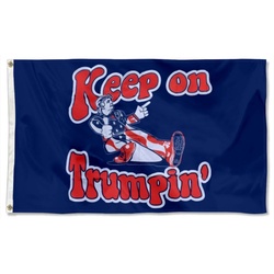 Keep On Trumpin Flag Banner