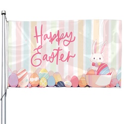 Happy Easter Flag Banner 6