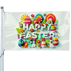 Happy Easter Flag Banner 12
