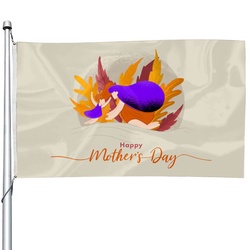 Happy Mothers Day Flag Banner 4