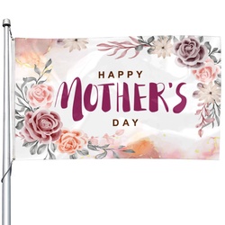 Happy Mothers Day Flag Banner 14