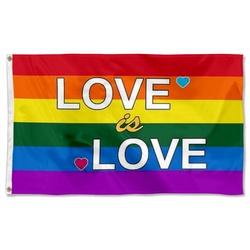 Love Is Love Flag banner