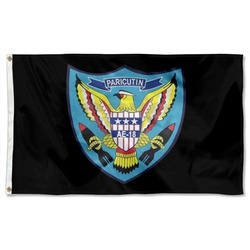 USS Paricutin Ae-18 Flag Banner