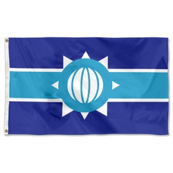 Antarctic Empire Flag SMPEarth SMP Earth Dream Decoration Flag Banner