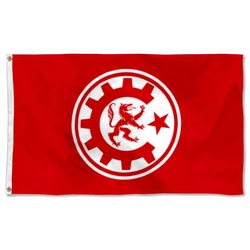 Ordosocialist Turkey Flag Banner