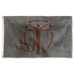 The Institute Synth Flag Banner