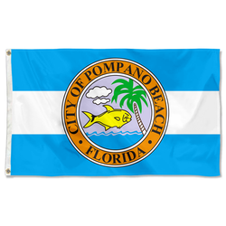 Pompano Beach, Florida flag