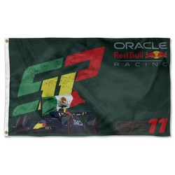 Checo Perez Flag Banner