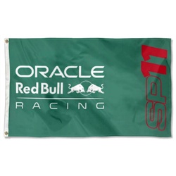 Checo Perez Flag Banner