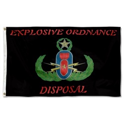 EOD Color Disposal Flag Banner