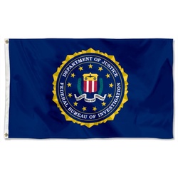 FBI Government Agency Flag Banner