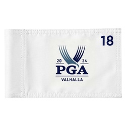 2024 Pga Championship Flag Valhalla golf white embroidered pin Golf Flag Banner