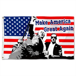 Make America Great Again Trump Flag Banner