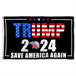 2024 Trump Flag Banner