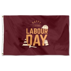 Happy Labor Day Flag Banner 1180624