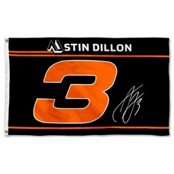 Austin Dillon No.3 Flag Banner 2024 Flags Banner
