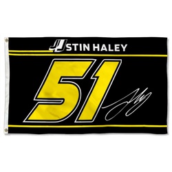 Justin Haley NO.51 Flag Action Racing 2024 Flags Banner