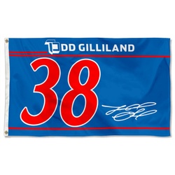 Todd Gilliland NO.38 Flag Action Racing 2024 Flags Banner