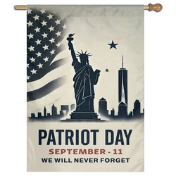 Patriot Day 9 11 House Flag Banner 191024B
